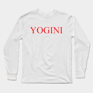 YOGINI Long Sleeve T-Shirt